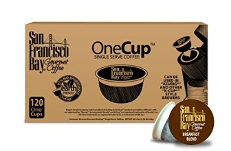 San Francisco Bay OneCup, Breakfast Blend, 120 Single Serve Coffees