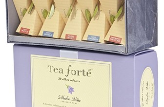 Tea Forte Dolce Vita Tea Collection – 20 pieces in Ribbon Box