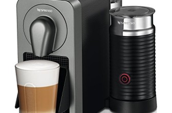 Nespresso C75-US-TI-NE Prodigio With Milk Espresso Maker, Titan