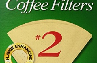 Melitta Cone Coffee Filters, Natural Brown, No. 2, 40 ct