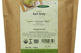Davidson’s Tea Bulk, Earl Grey, 16-Ounce Bag