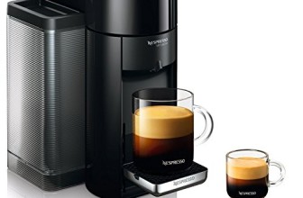 Nespresso GCC1-US-BK-NE VertuoLine Evoluo Deluxe Coffee and Espresso Maker, Black