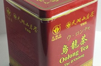 TIAN HU SHAN BRAND CHINA OOLONG loose leaf TEA 14 oz (400 g) TIN
