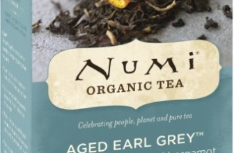 Numi Organic Tea Aged Earl Grey, Full Leaf Black Tea, 18 Count Tea Bags (Pack of 3)