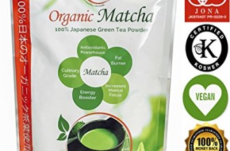 Matcha Green Tea Powder – 137x Antioxidants of Brewed Green Tea, Japanese Organic Culinary Grade – 113 Grams