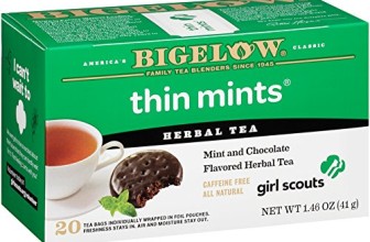 Bigelow Thin Mints Tea, 20 Count (Pack of 6)