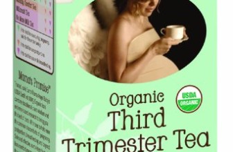Earth Mama Angel Baby Organic Third Trimester Tea, 16 Teabags/Box  (Pack of 3)