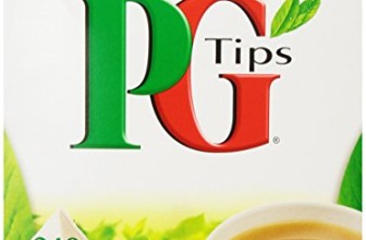PG Tips Black Tea, Pyramid Tea Bags, 240-Count Boxes Pack of 2