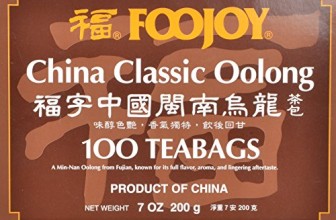 Foojoy China Classic Min-nan Oolong (Wulong) Tea, 2g X 100 Teabags,