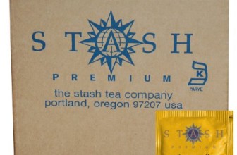 Stash Tea Chamomile Herbal Tea, 100 Count Box of Tea Bags in Foil