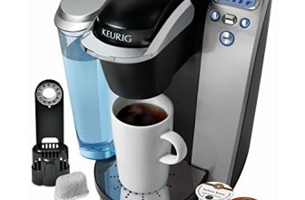 Keurig K75 Platinum Single Cup Brewing System with 72 K-Cups, Reusable Coffee Filter and Water Filter