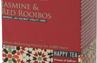Saffron Jasmine & Red Rooibos Tea 5 pack)