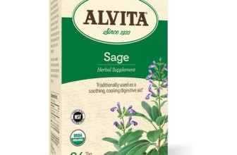 Alvita – Organic Sage Tea – 24 Tea Bags