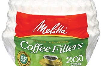 Melitta Basket Coffee Filters, 200 ct