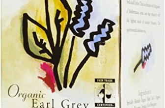 Choice Organic Earl Grey Tea with Lavender, 20 Count Box