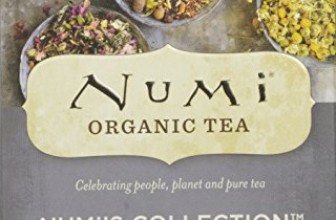 Numi Organic Tea Numi ‘s Collection, Assorted Full Leaf Tea and Teasan, 18 Count