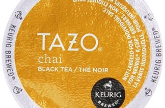 Starbucks Tazo Chai Black Tea Keurig Brewed 16 K-cup