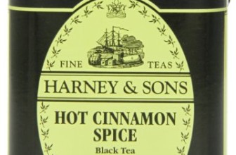 Harney & Sons Hot Cinnamon Spice Loose Leaf Tea, 4 Ounce Tin