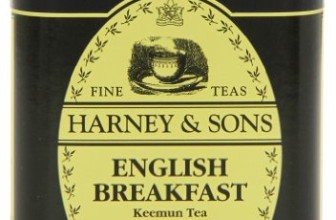 Harney & Sons English Breakfast Loose Leaf Tea, 4 Ounce Tin