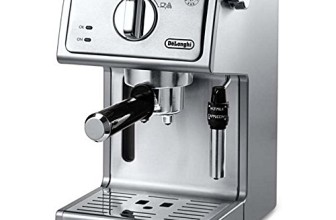 De’Longhi ECP3630 15″ Bar Pump Espresso and Cappuccino Machine, Stainless Steel