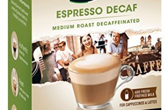 Lavazza Espresso Decaf Keurig Rivo Pack, 18 Count