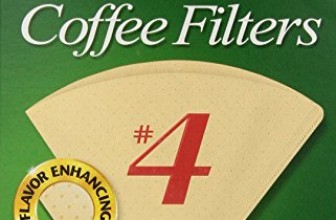 Melitta No. 4 Cone Coffee Filters, Natural Brown, 100 Count