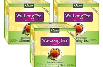 3 Boxes of Wu-Long (Oolong) Premium Slimming Tea – All Natural Diet Oolong Tea , 100% Pure and the Original