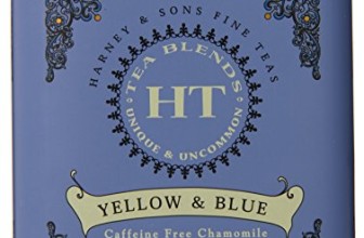 Harney and Sons Yellow and Blue Tea,20 Tea Shachets 0.9oz