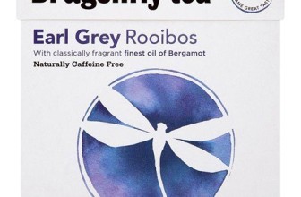 (2 Pack) – Dragonfly Tea – Earl Grey Rooibos Tea | 40 Bag | 2 PACK BUNDLE