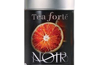 Tea Forte Noir BLOOD ORANGE Organic Loose Leaf Black Tea, 2.82 Ounce Tea Tin