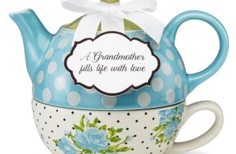Pavilion Gift 49008 You and Me Tea for One Teapot Set by Jessie Steele