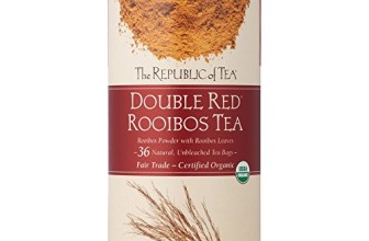 The Republic of Tea, Double Red Rooibos, 36-Count