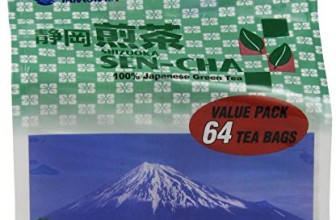 Takaokaya Tea T Green Sencha, TeaBags, 64 Count Unit