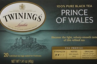 Twinings Prince of Wales Tea, Tea Bags, 20 Count