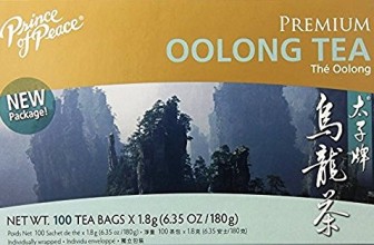 Prince of Peace Oolong Tea – 100 Tea Bags net wt. 6.35oz (180g) by Prince Of Peace