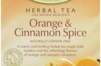 Twinings Orange and Cinnamon Spice Herbal Teabags, 20 Count