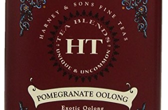 Harney & Sons Fine Teas Pomegranate Oolong Tin – 20 Sachets