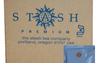 Stash Tea Double Bergamot Earl Grey Tea, 100 Count Box of Tea Bags in Foil