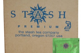 Stash Tea Premium Green Tea, 100 Count Box of Tea Bags in Foil