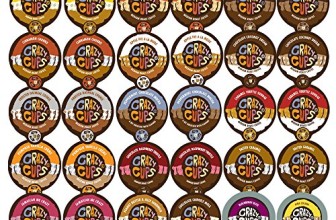 30-count Crazy Cups Flavored Coffee Single Serve Cups for Keurig K Cups Brewer Variety Pack Sampler
