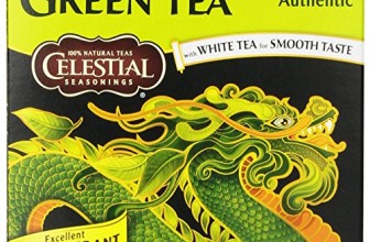 Celestial Seasonings Authentic Green Tea, 40 Count