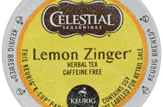 Celestial Lemon Zinger Tea – 18 ct