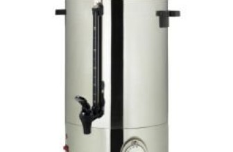 Magic Mill MUR100 Stainless Steel Hot Water Urn – 100 Cups