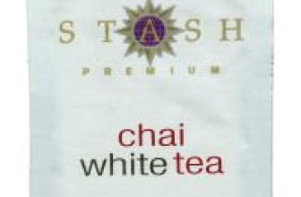 Stash Tea – Premium Chai White Tea – 18 Tea Bags