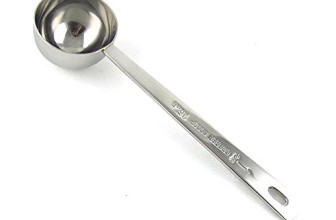 ALPHA Coffee Scoop, Stainless Steel 1 Table Spoon