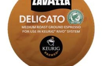 Lavazza Espresso Delicato Keurig Rivo Pack, 18 Count