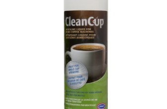 CleanCup Descaling Liquid for Home Coffee Machines (14 oz bottle)