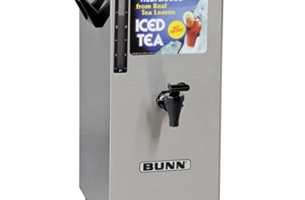 Bunn 4 Gallon Tall Iced Tea Dispenser w/ Solid Lid