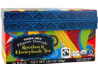 Trader Joe’s Organic Fairtrade Rooibos & Honeybush Tea 20 bags (Pack of 2)