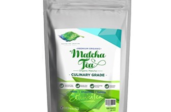 Matcha Green Tea Powder – Premium Organic – Fat Burner – Incredible Taste – 137x Antioxidants – Great for Latte – Smoothies – Ice Cream – Baking – Energy Boost – Coffee Substitute (Culinary Grade) 4oz